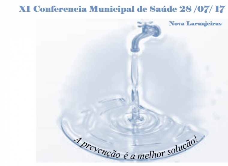 XI Conferencia Municipal de Saúde de Nova Laranjeiras